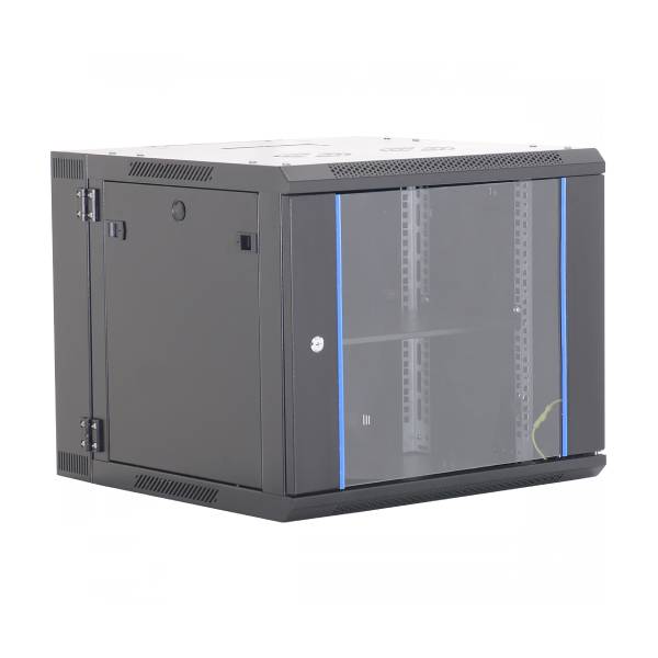 6u double server cabinet front 1