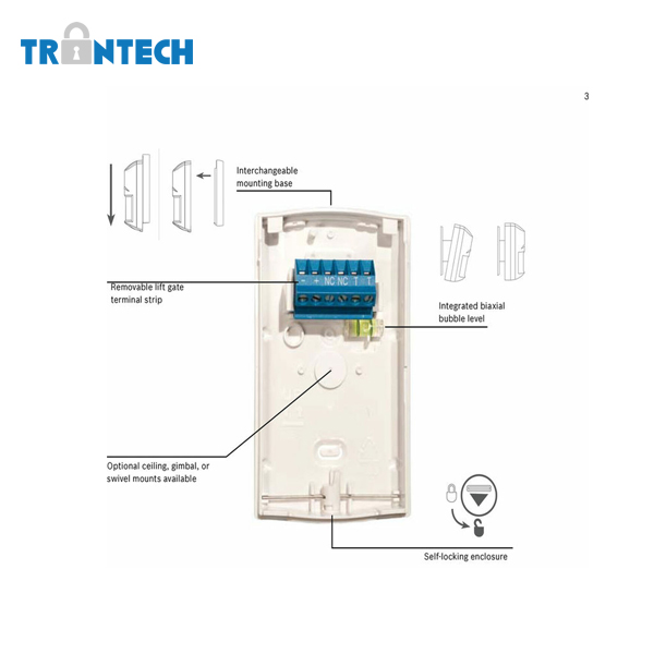 Bosch Blue Line Gen2 Quad PIR Motion Detector ISC BPQ2 W12 02 Bosch Blue Line Gen2 Quad PIR Motion Detector ISC BPQ2 W12 02
