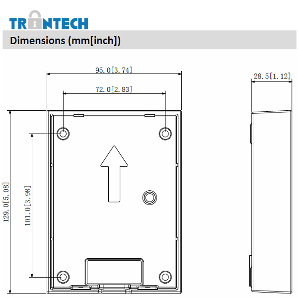 Security Surface Mount Bracket Box DHI VTO2202F P VTM115 02 Security Surface Mount Bracket Box DHI VTO2202F P VTM115 02