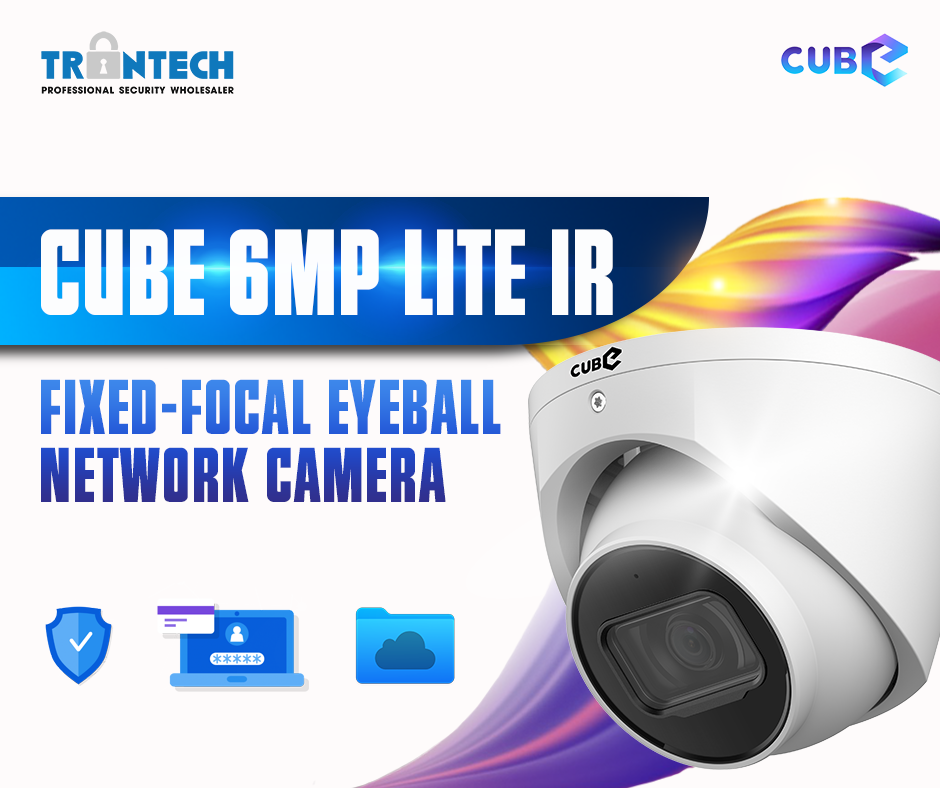 THUMB CUBE 6MP Lite IR Fixed focal Eyeball Network Camera