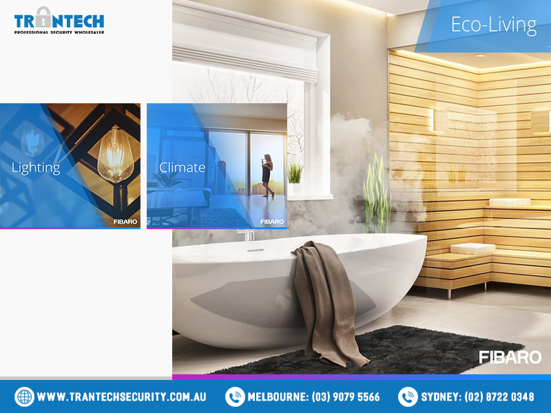 Smart bathroom in Australia best brand Fibaro 01