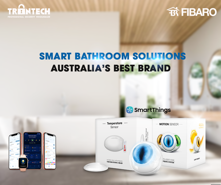 Smart bathroom in Australia best brand Fibaro