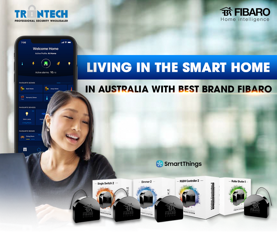 Smart home in Australia best brand Fibaro