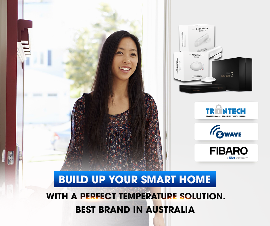 Smart temperature in Australia best brand Fibaro