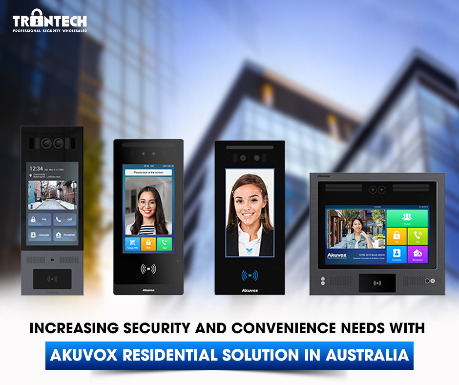 AKUVOX Residential solution in Australia